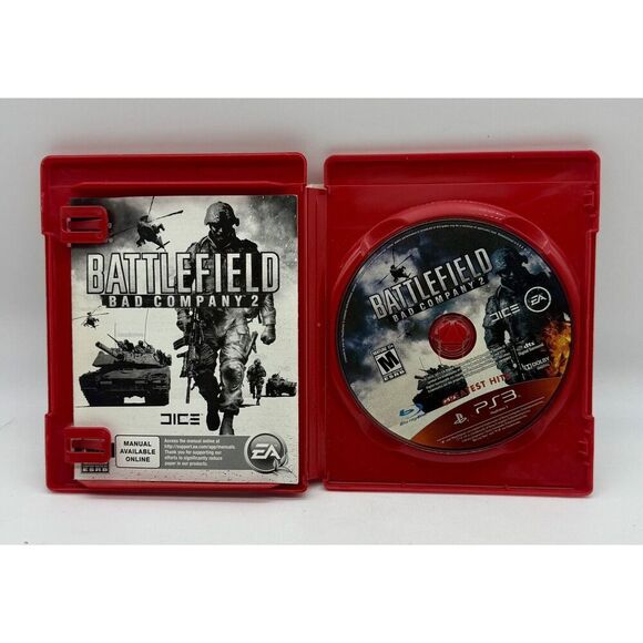 Battlefield Bad Company 2 PS3 PlayStation 3 Greatest Hits Game And Case Tested - Picture 3 of 3